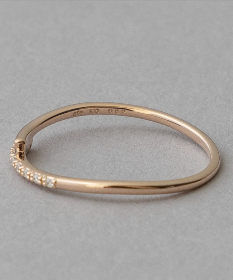 レイヤード] K10YG ダイヤモンド リング（721183） ｜ women