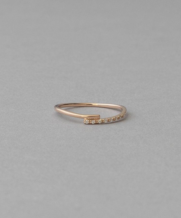 レイヤード] K10YG ダイヤモンド リング（721183） ｜ women