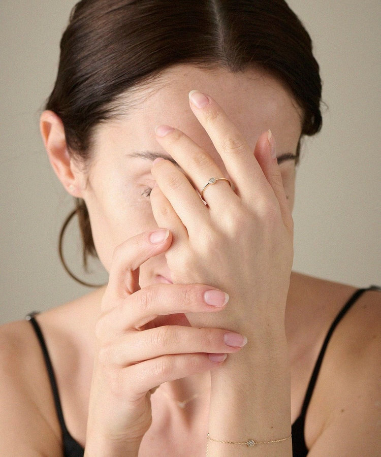 K10YG ブリリアント ブラウンダイヤモンド リング（721198） ｜ women