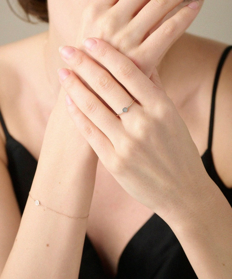 K10MPG ブリリアント ダイヤモンド リング（721200） ｜ women