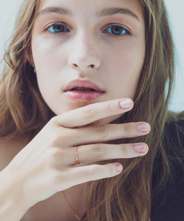 レイヤード] K18YG ブラウンダイヤモンド リング（230711） ｜ women