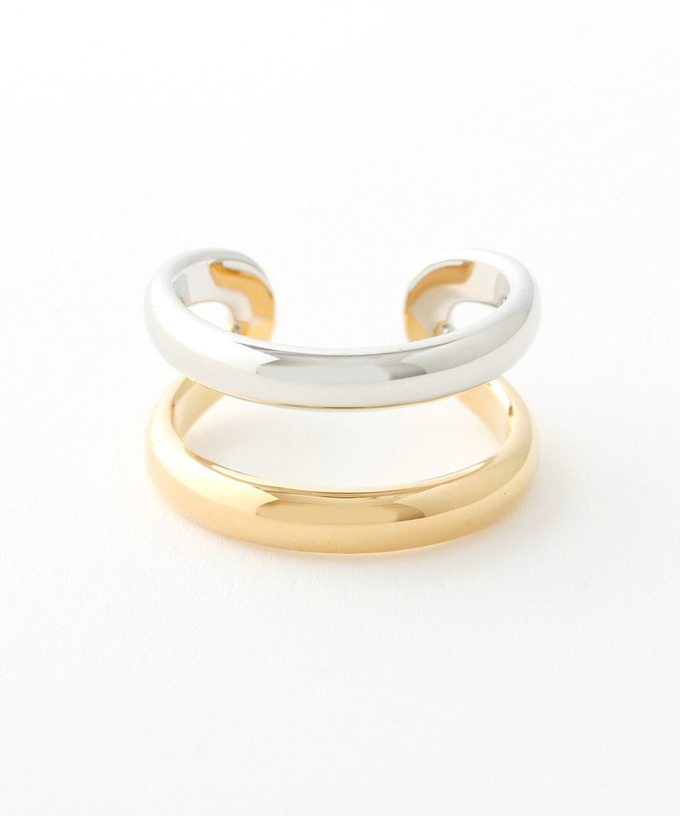 レイヤード コンビカラー フォークリング（019338） ｜ women