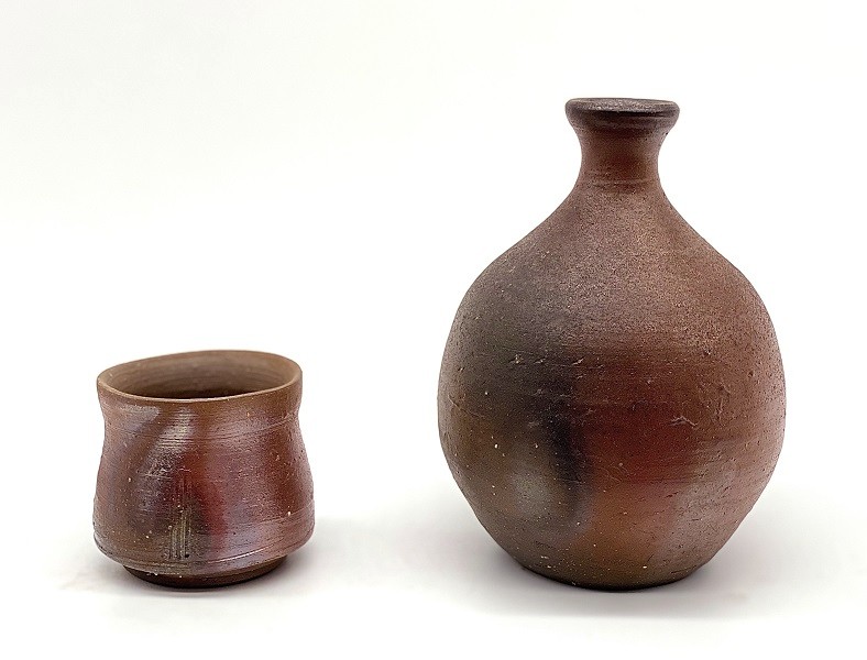 備前焼 徳利・ぐい呑のセット - アイリス備前焼陶房のオンラインショップ