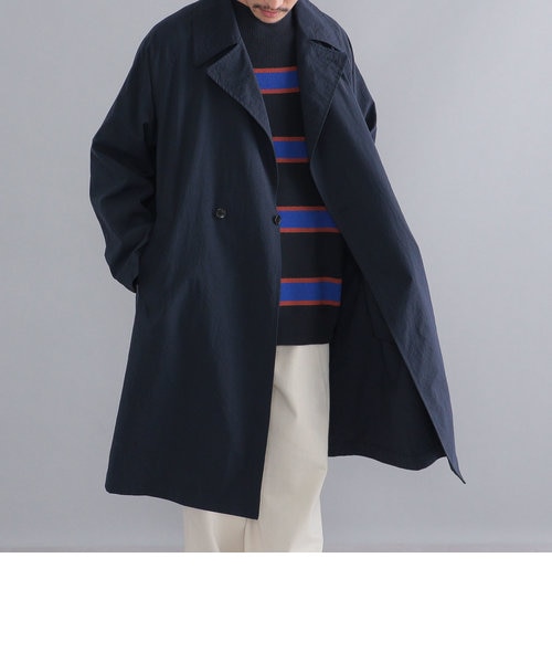 SHIPS: 小松マテーレ ヴィンテージ加工 ナイロン アトリエコート