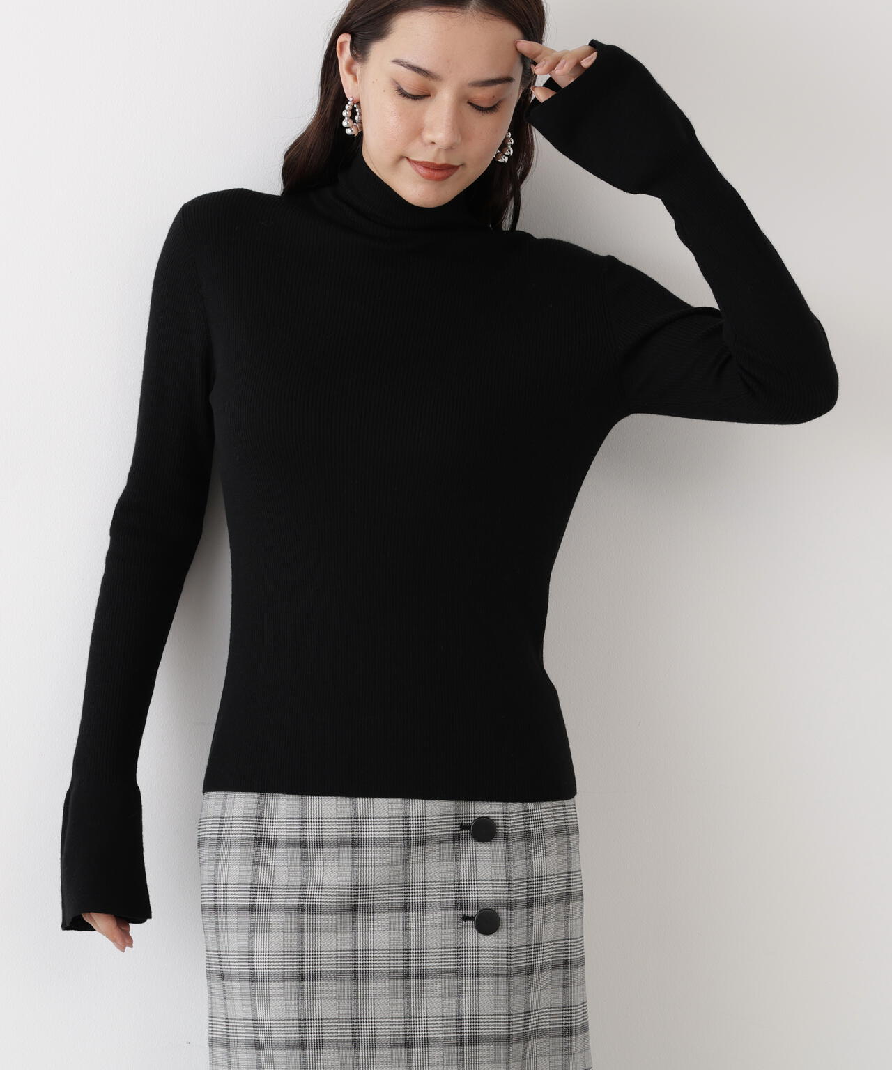 ウールモックネックプルオーバー | PINKY&DIANNE（ピンキー&ダイアン