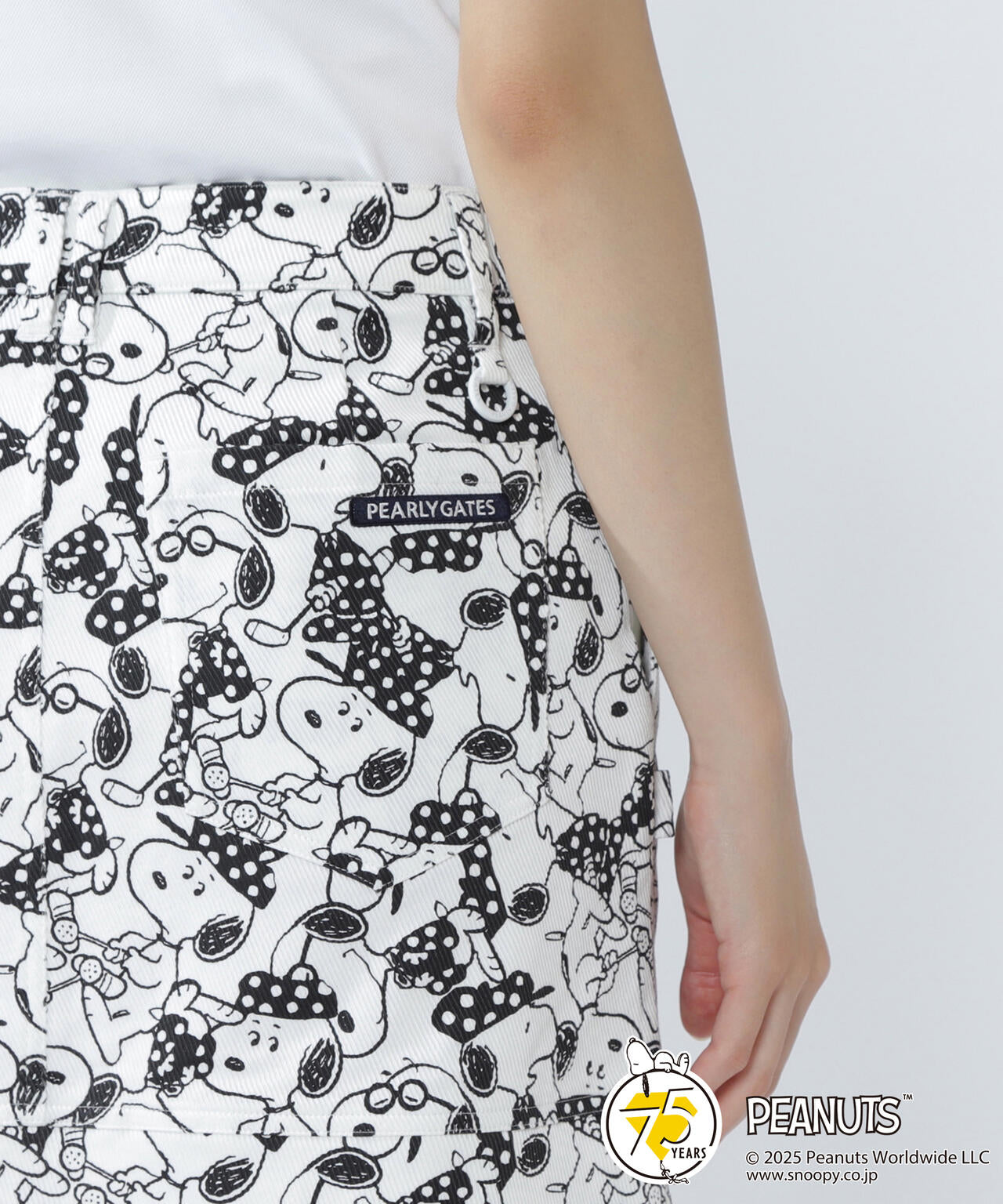 SNOOPY】コーマ×フレックス総柄スカート | PEARLY GATES（パーリー