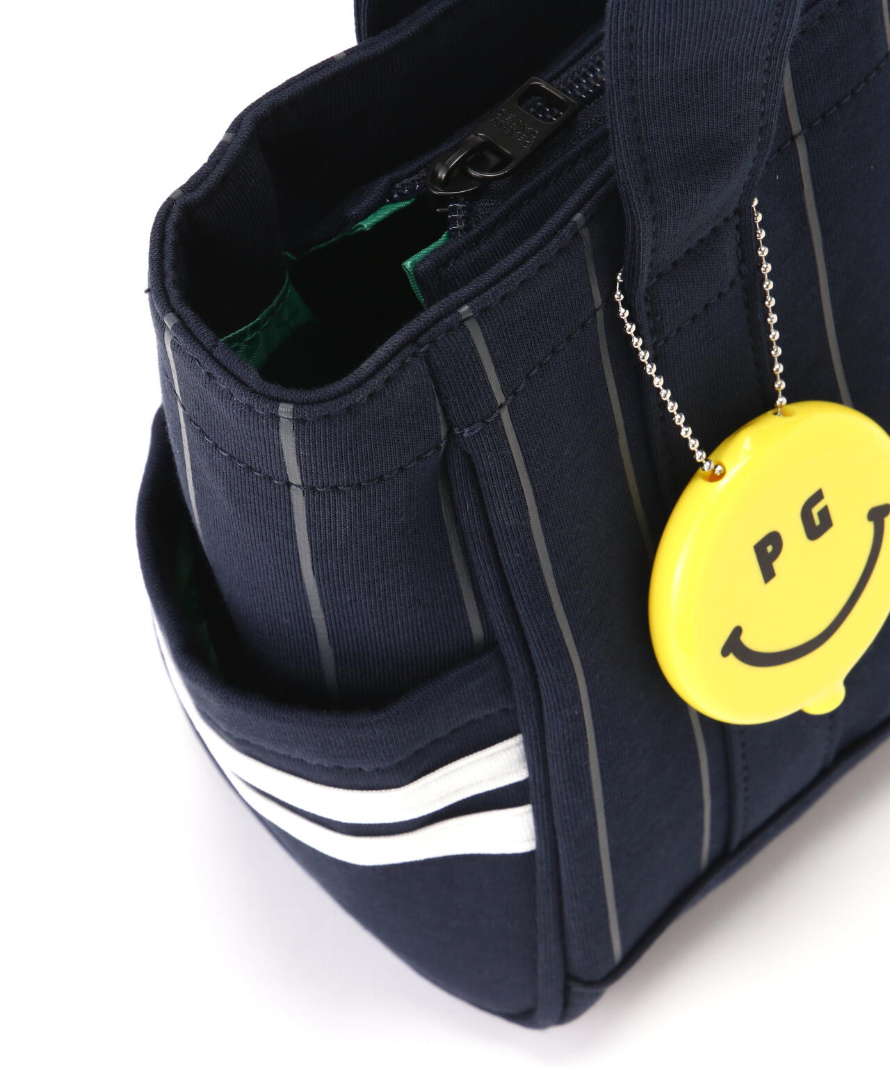 ピンストライプ柄裏毛カートバッグ (UNISEX) | PEARLY GATES（パーリー