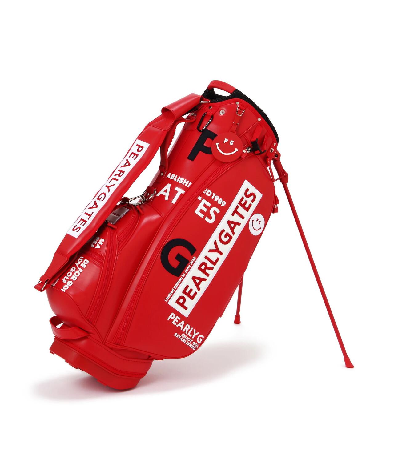 定番】合皮スタンド式キャディバッグ ＜LIMITED06＞ (46インチ対応) (9