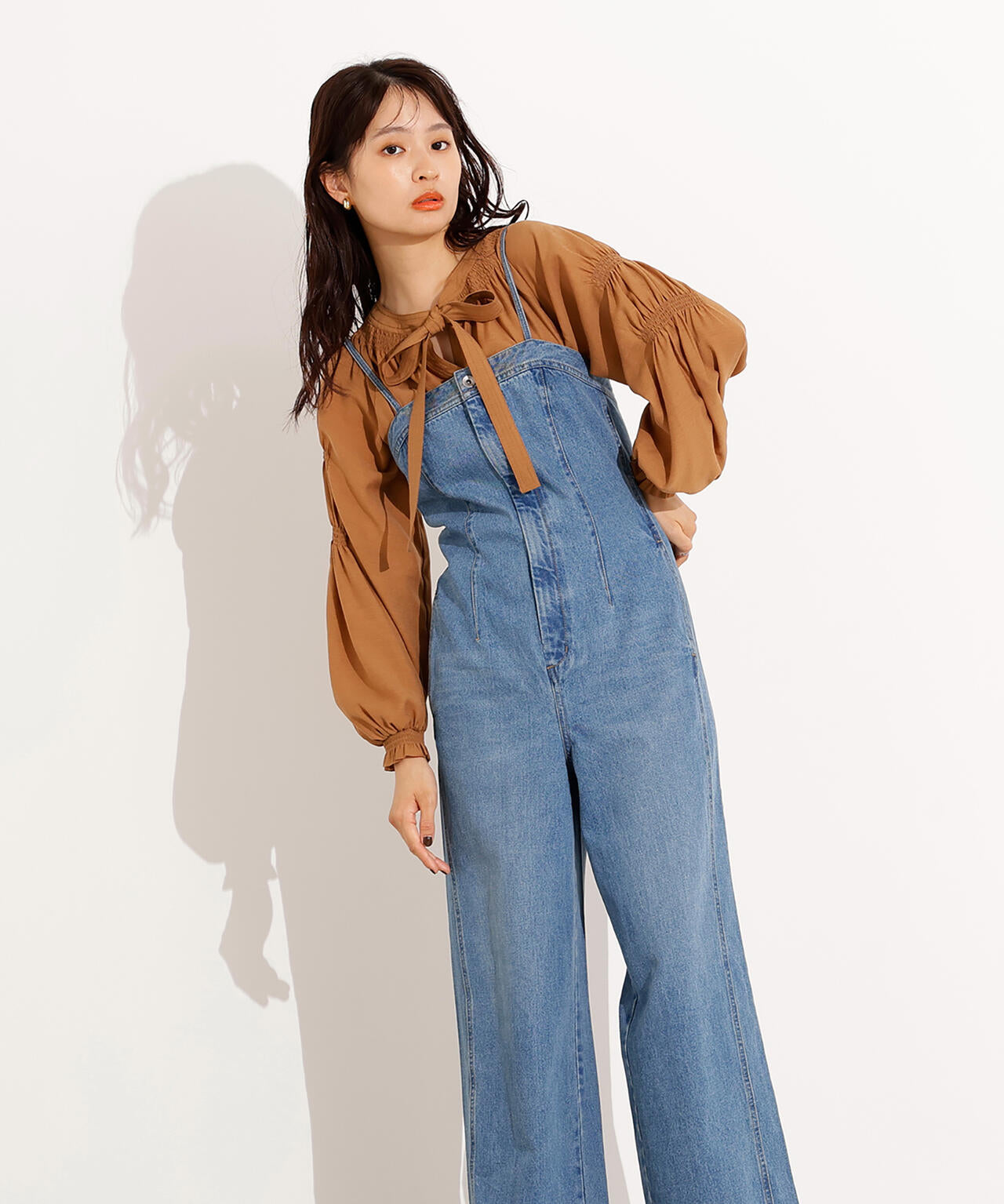 デニムベアサロペット | N. Natural Beauty Basic*（エヌ ナチュラル