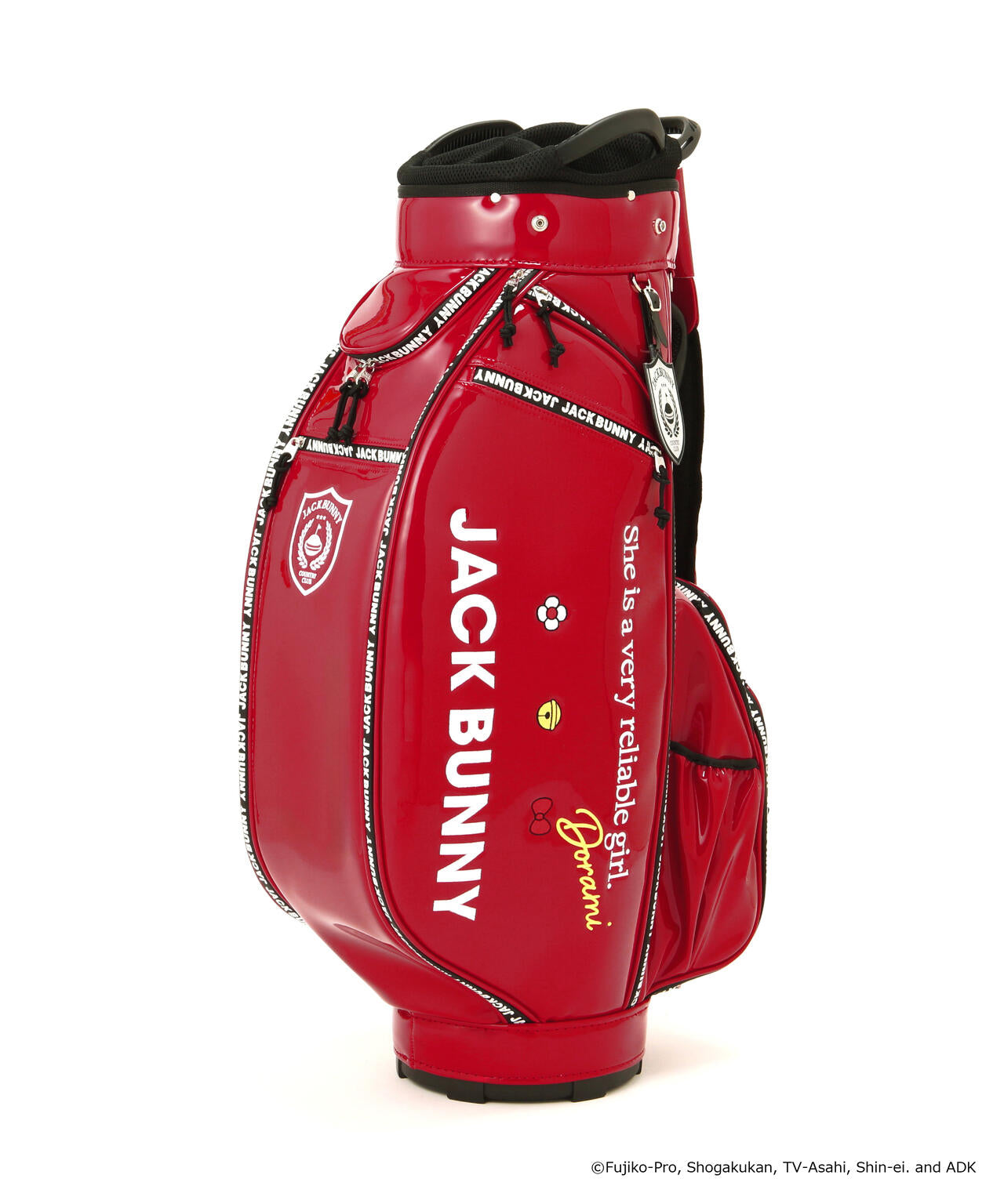 ドラえもん】自立型エナメルキャディバッグ (46インチ対応) (UNISEX