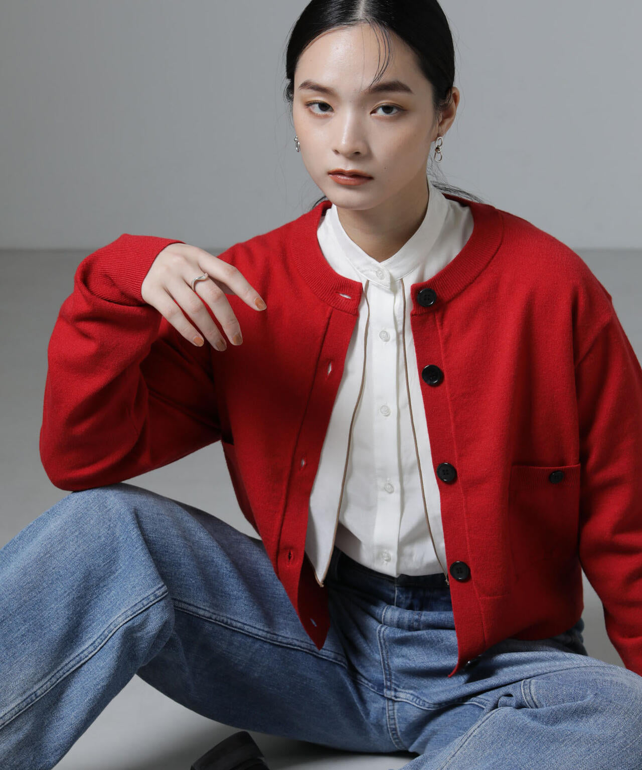 吸湿発熱マシンウォッシャブルニットカーディガン | NANO universe