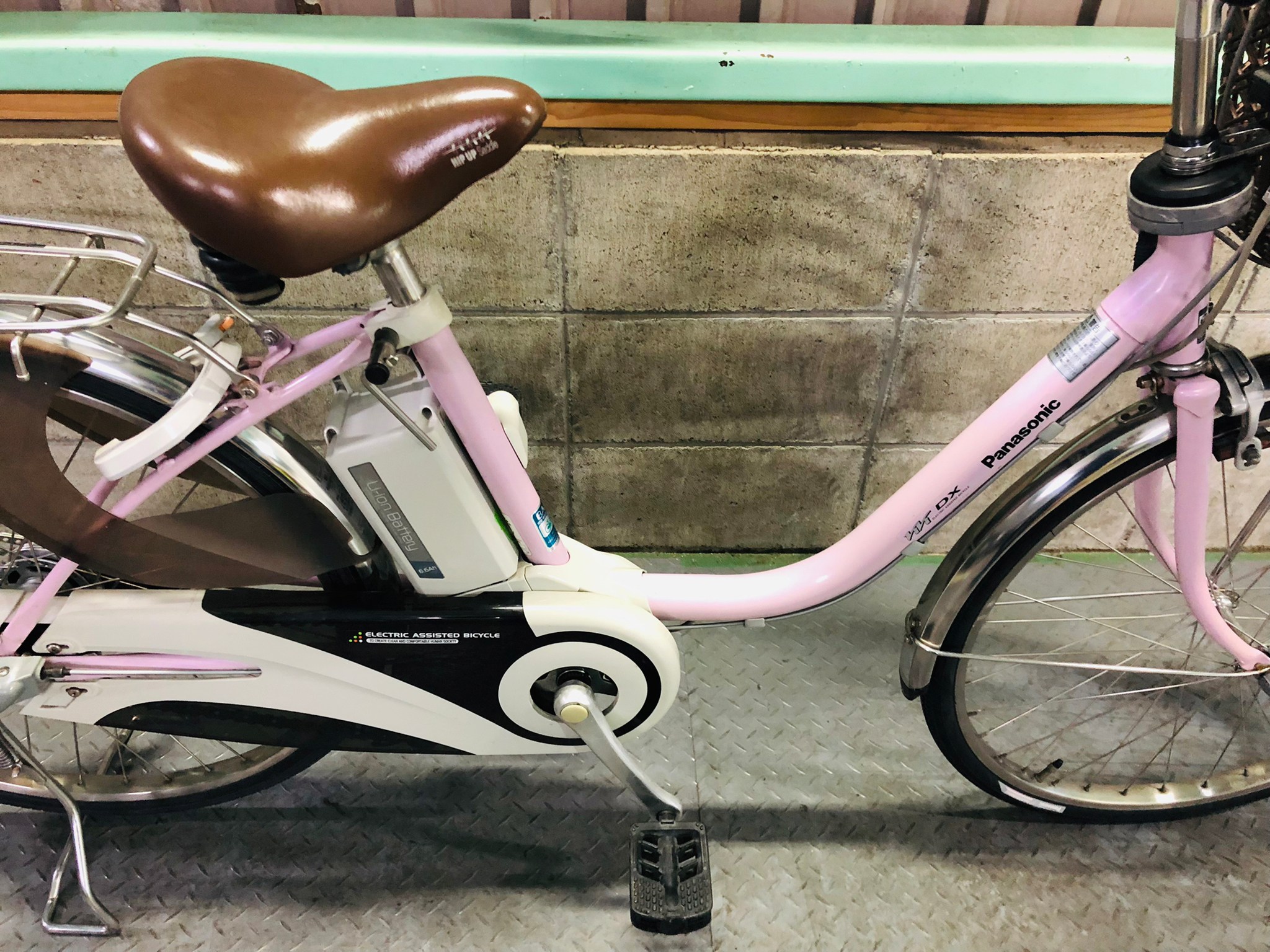 電動自転車 パナソニック VIVI DX 24インチ 3.1Ah ピンク | 国産・中古