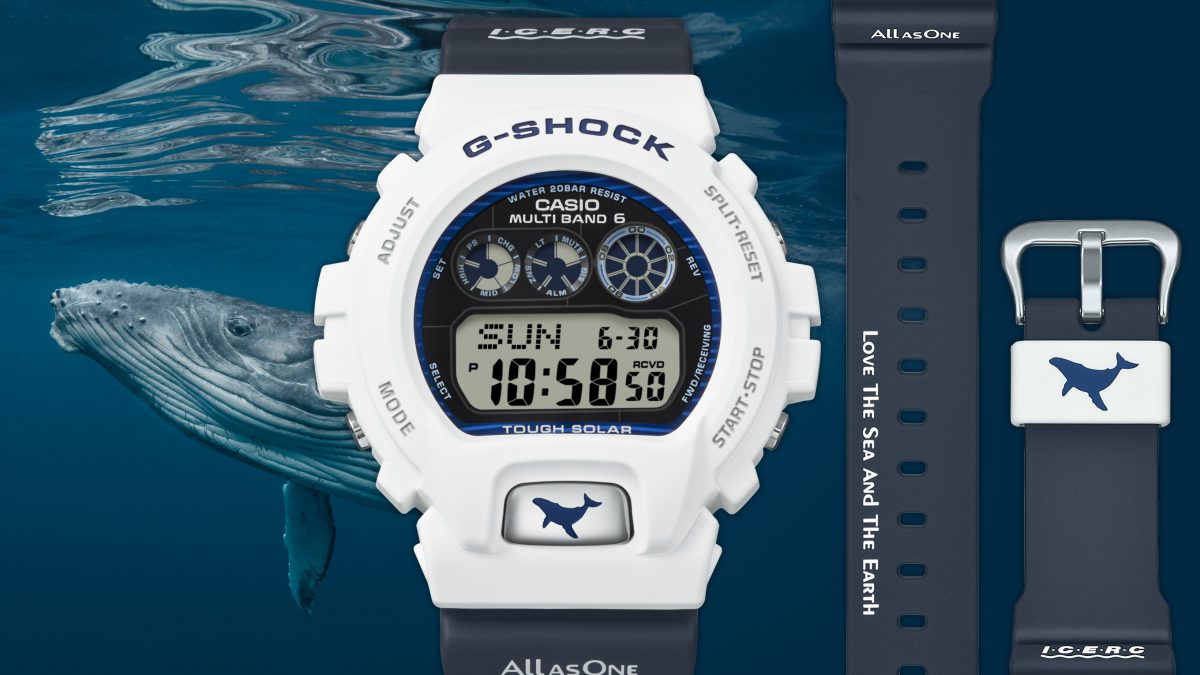 G-SHOCKの大人気シリーズ」今度の“イルクジ”はザトウクジラとスナメリ