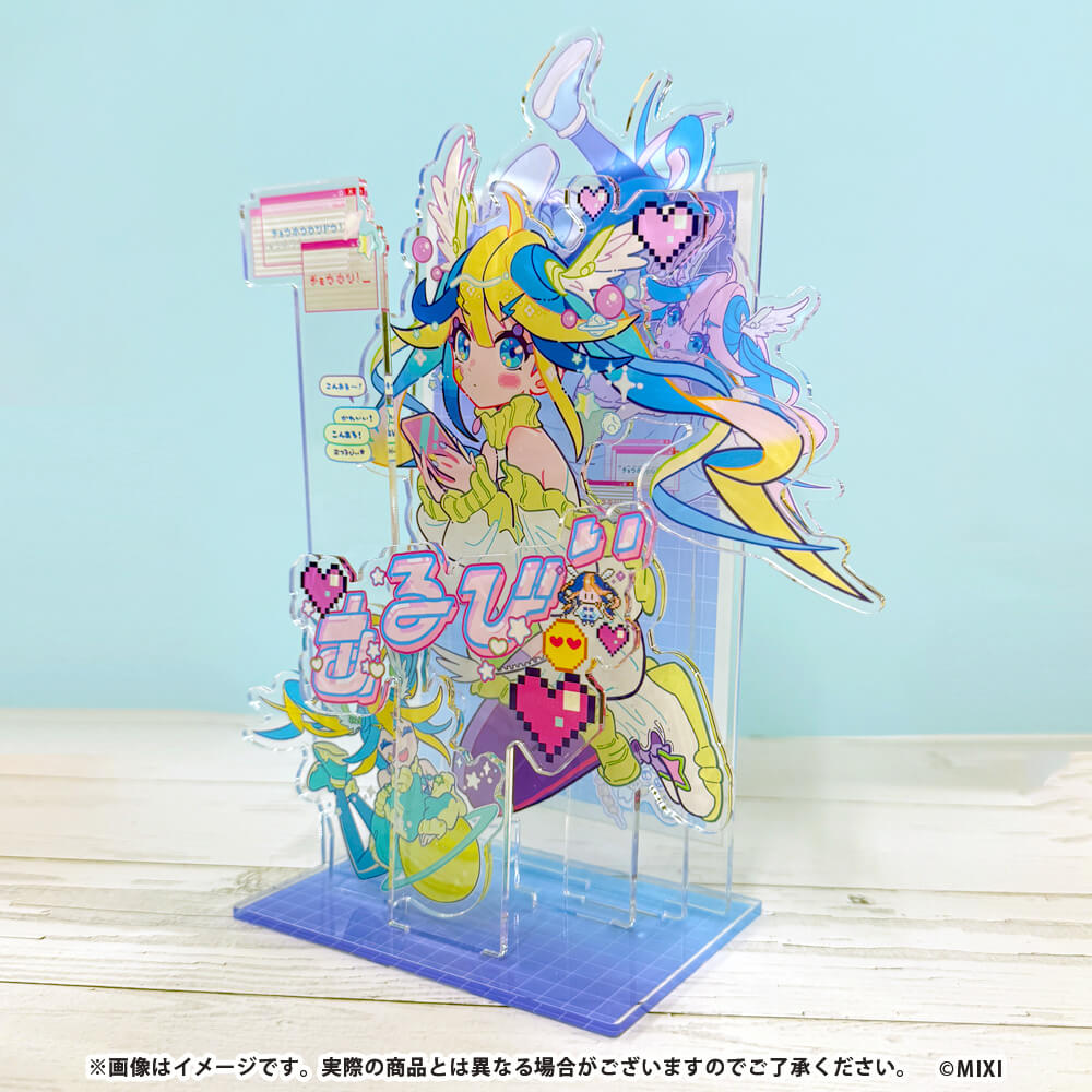 モンスターストライク アクリルジオラマスタンド あるびぃ ハツ