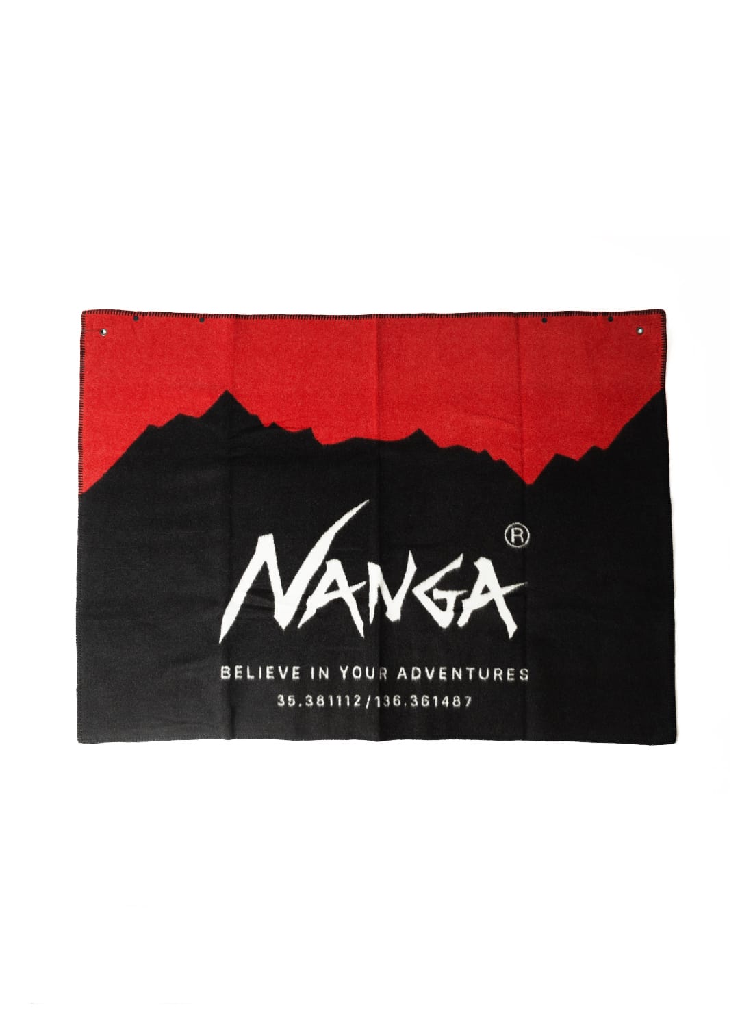 FLAME RESISTANT LOGO BLANKET|NANGA/フレーム レジスタント ロゴ