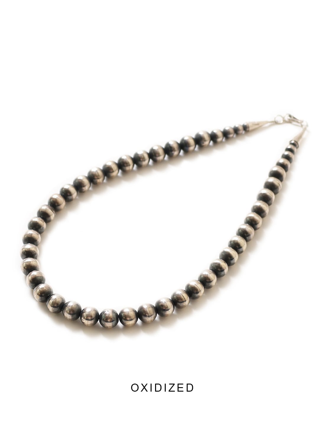 NAVAJO PEARL SILVER NECKLACE 10MM|ナバホパール シルバーネックレス