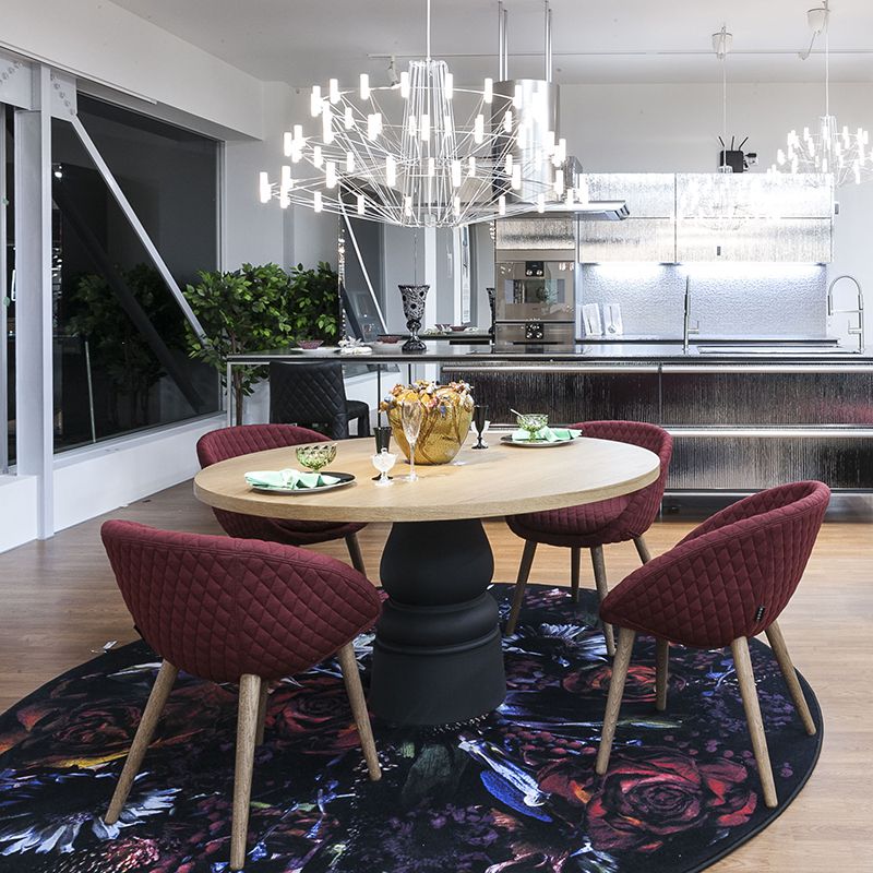 コンテナテーブルトップ ウッドラウンド120｜moooi Japan｜モーイ