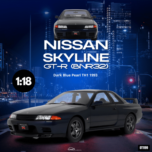 Pre-Order the Otto Mobile 1:18 Nissan Skyline GT-R (R32) 1993 in