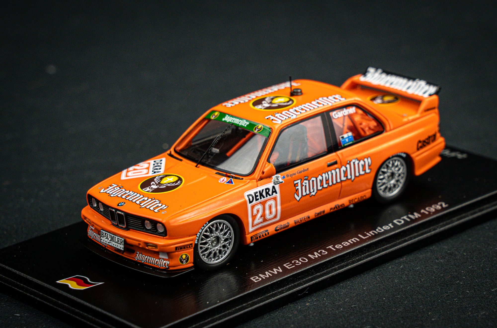 BMW E30 M3 lim. edition 500 Stk. no.20 W. Gardner Team Linder
