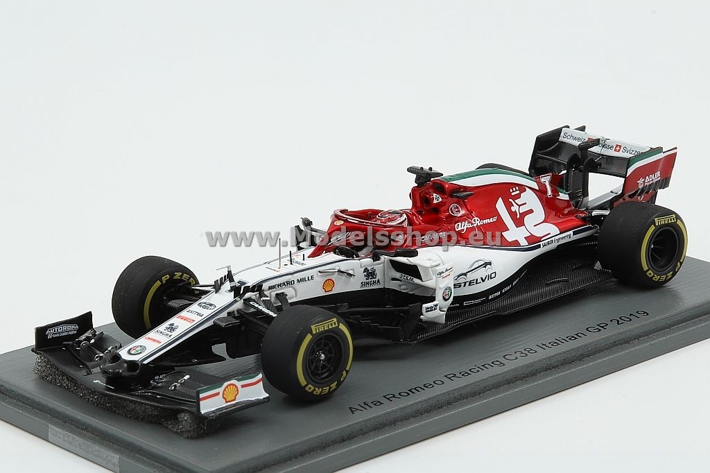 Alfa Romeo Racing Sauber F1 Team No.7 Italian GP 2019Alfa Romeo