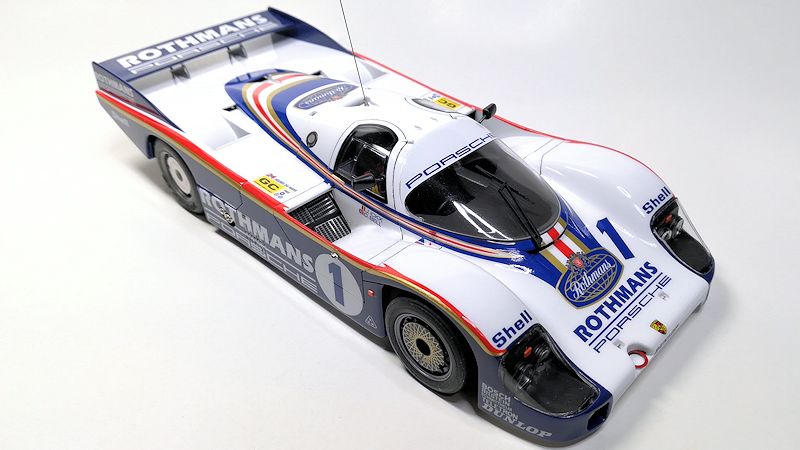 タミヤ1/24ポルシェ956 その20 | Midnight Sun