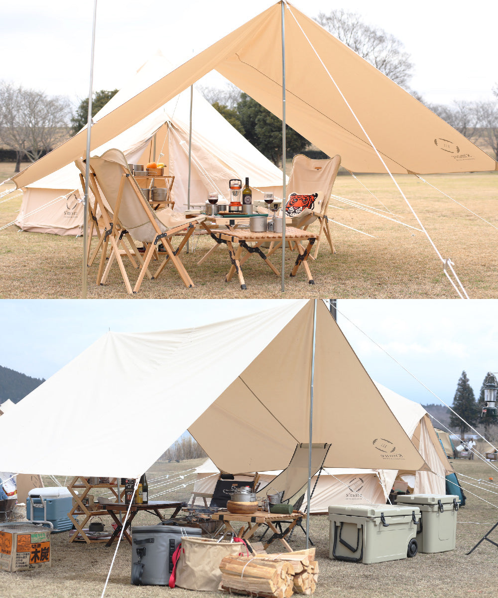 S'more /Tarppi R-400 タープテント おしゃれ キャンプ 庭 – 《公式