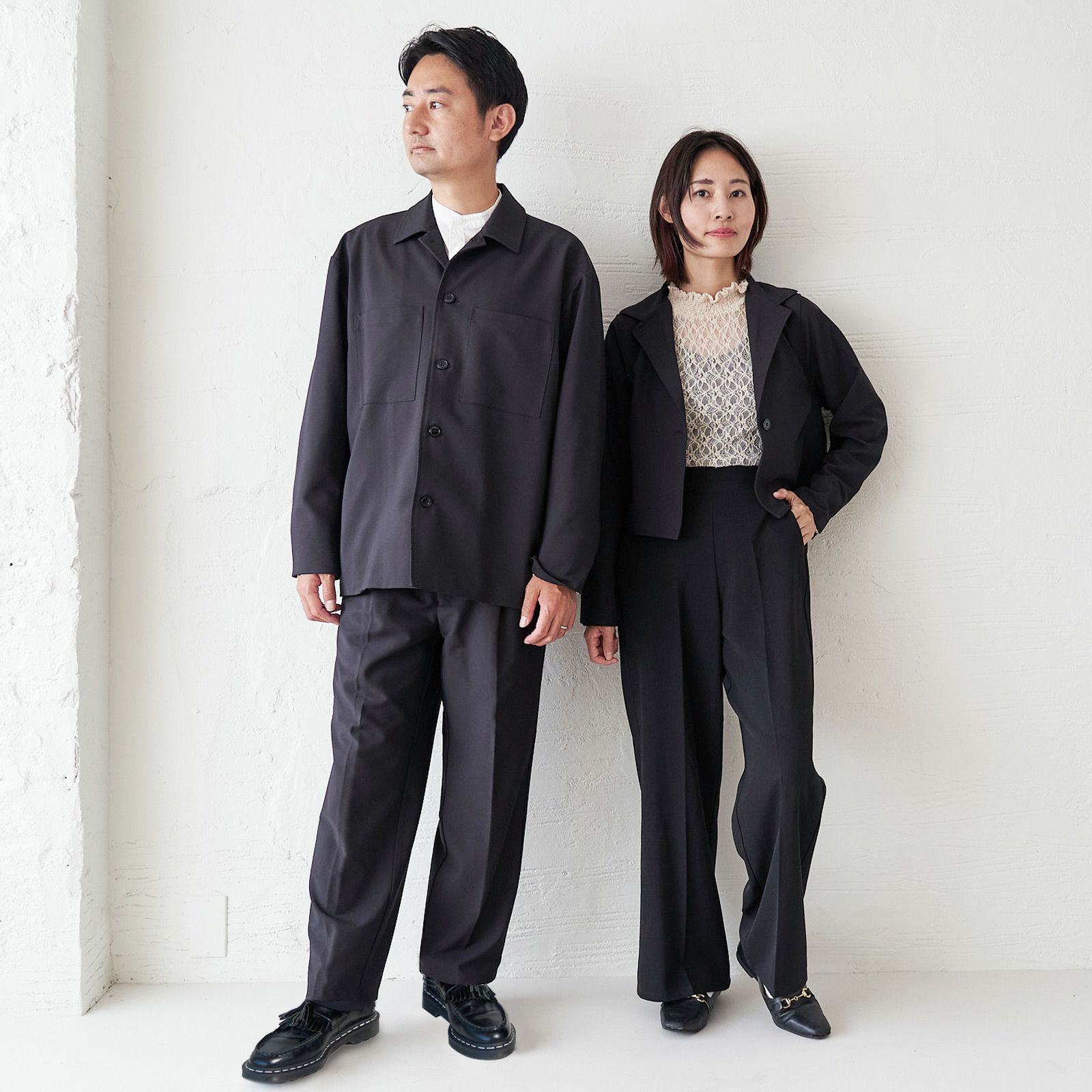 メンズ単品】ストレッチタックパンツ | もりのがっこう公式