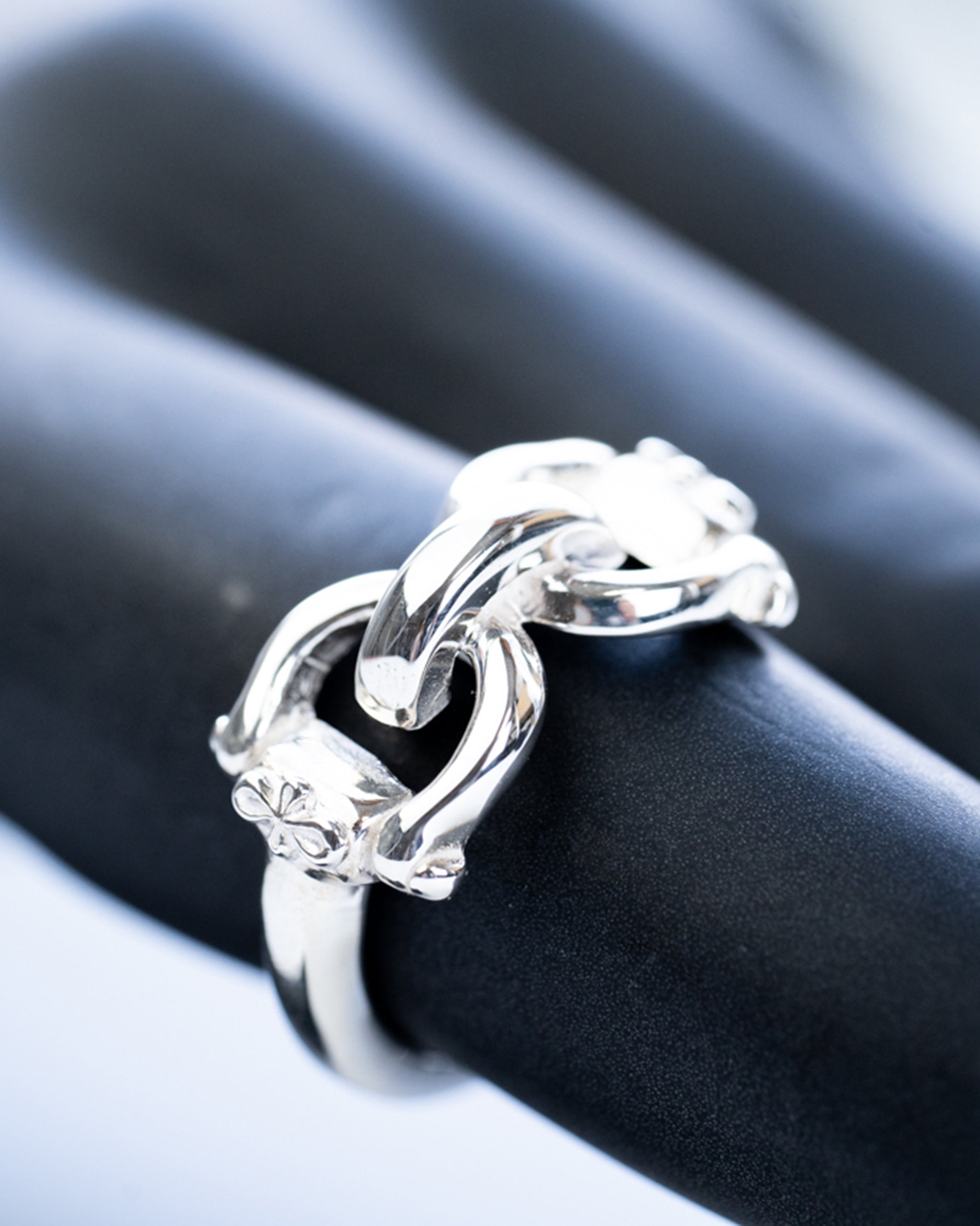 WAKAN SILVER SMITH Horse bir ring [R-086] -MORLS-