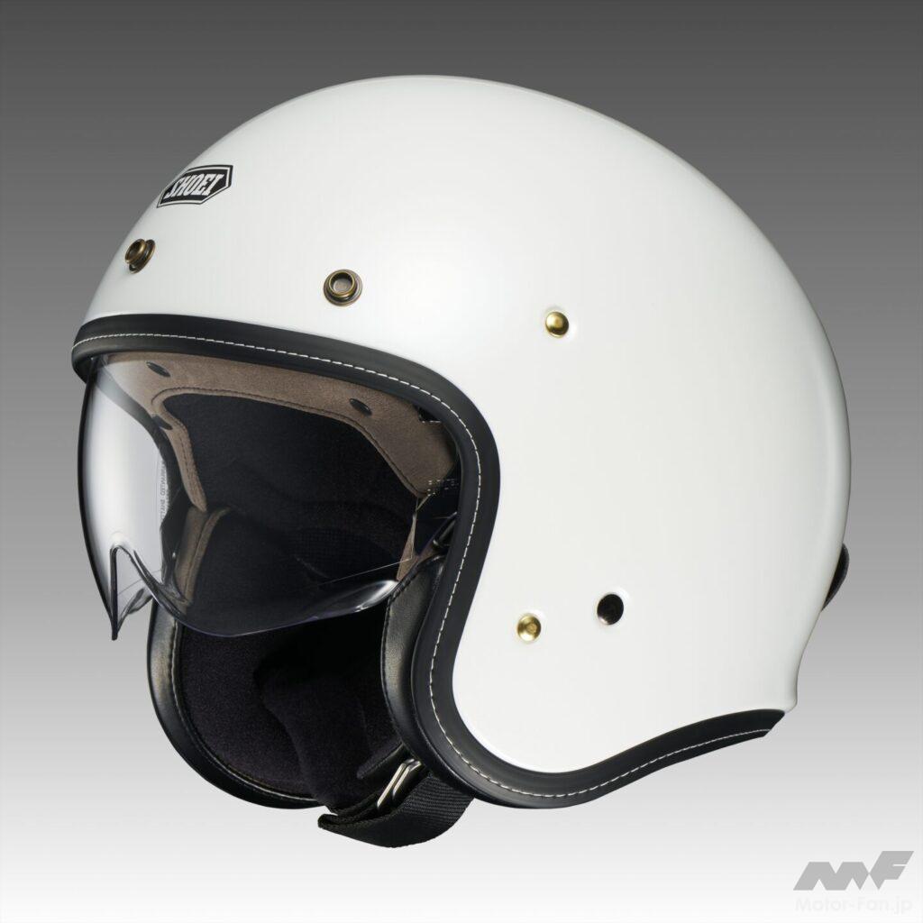 ナチュラル良品！マットホワイト｜SHOEIスモールジェット「J・O+」に新