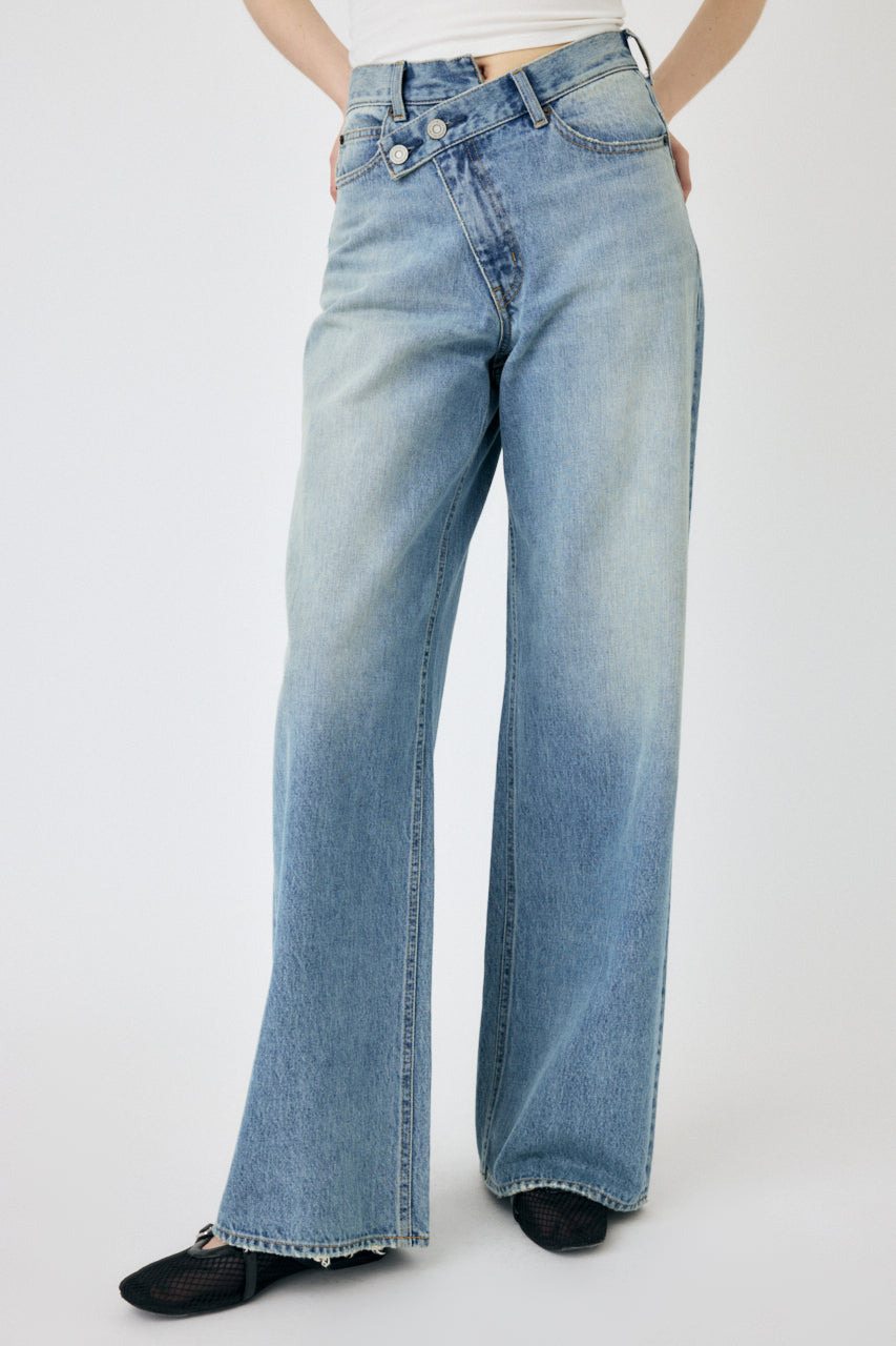 Cross Waist Wide Straight – MOUSSY