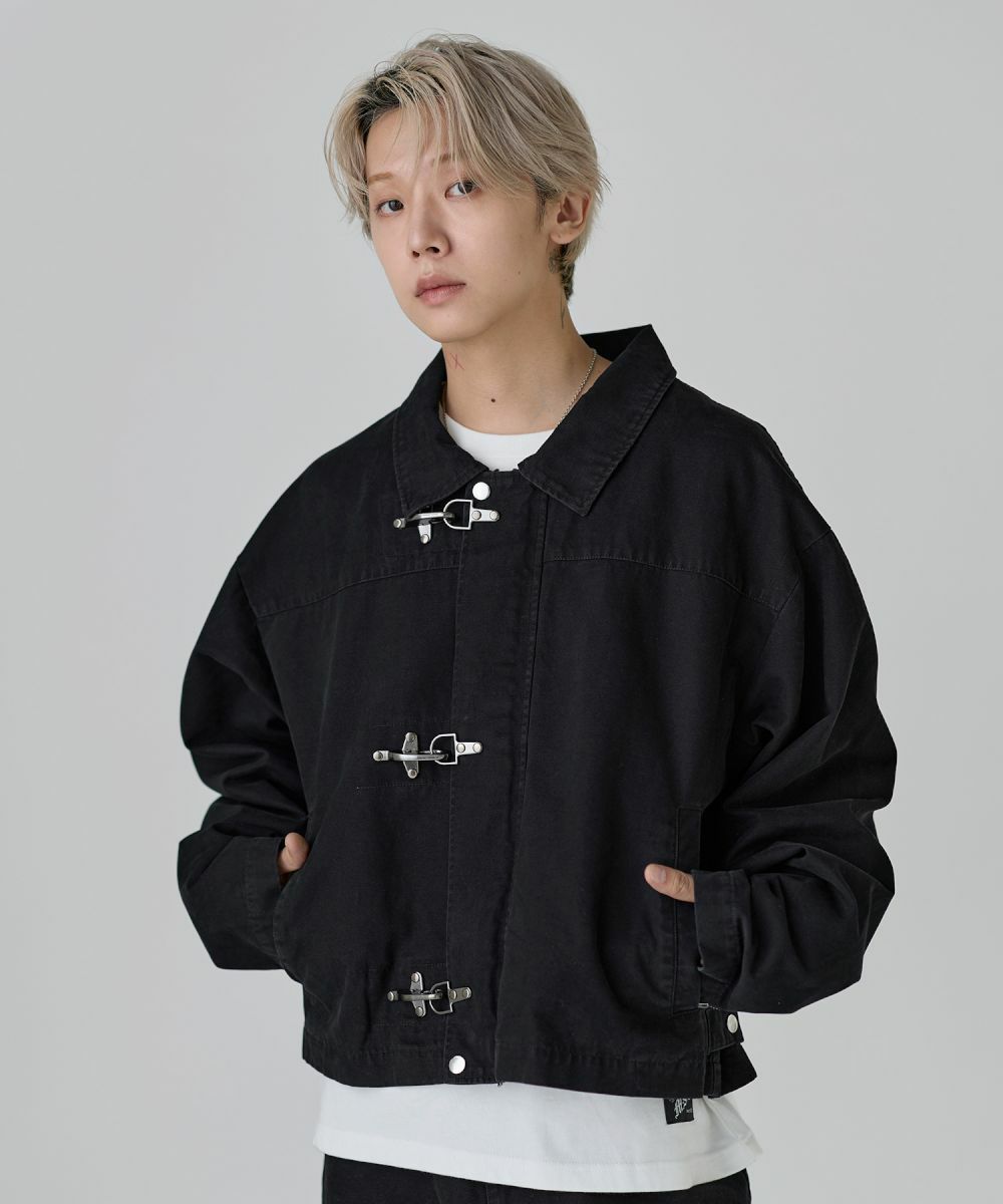 SET-UP着用可能】ファイヤーマンショート丈ダックジャケット | MSG
