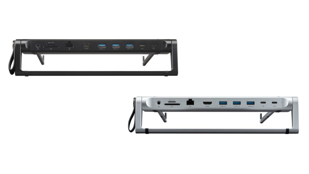 GRAPHT】多様な拡張性を備えたポート付きノートPCスタンド『Device