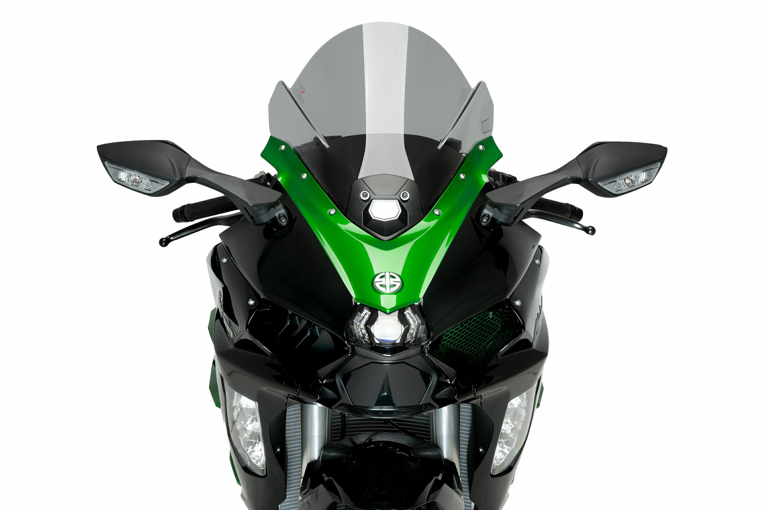 PUIG Zレーシングスクリーン スモーク KAWASAKI NINJA H2 SX/SE (2022