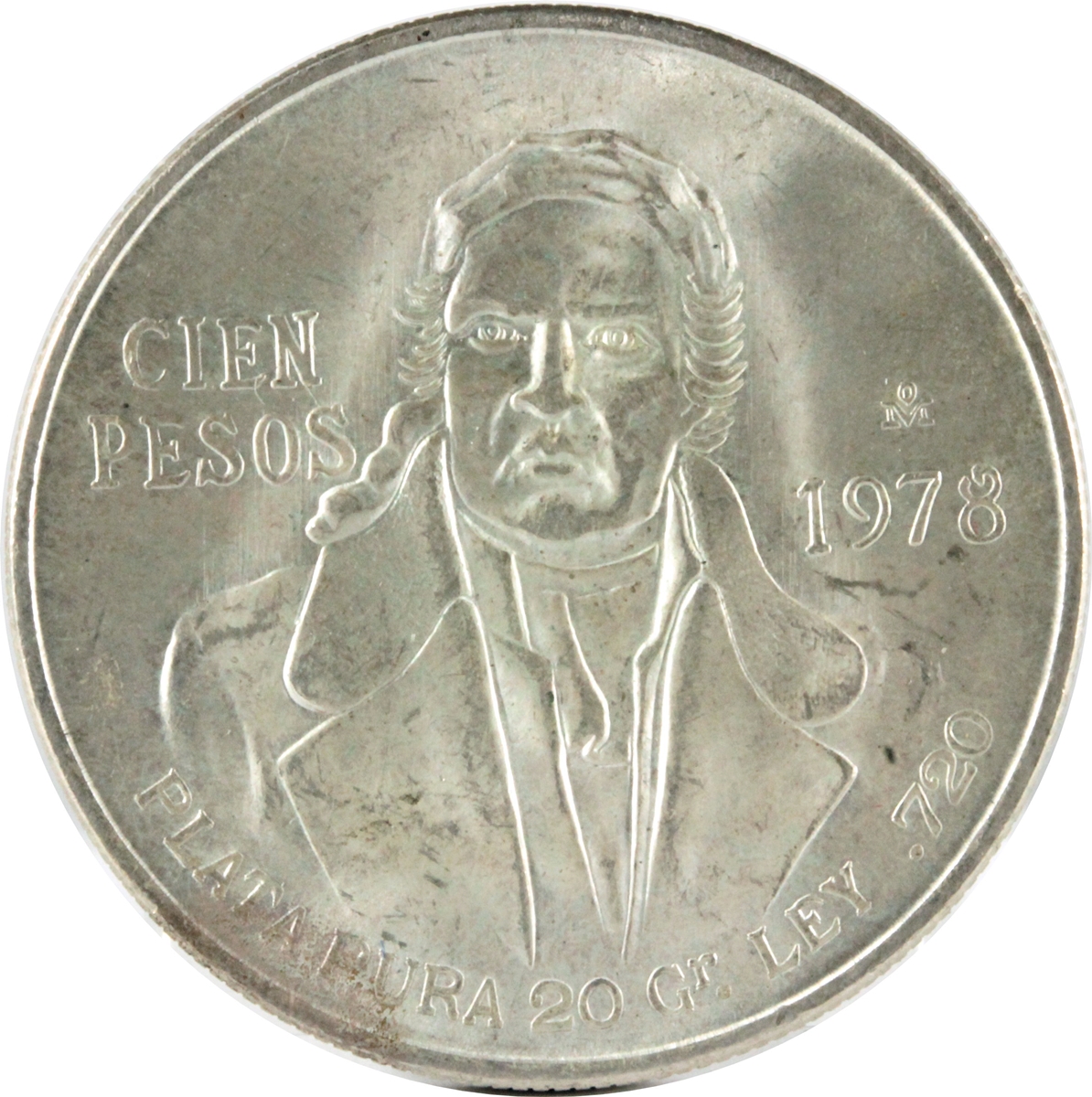 メキシコ銀貨 8リアル大型銀貨⁄1891年銘 移・17820・AL－49古銭 外国