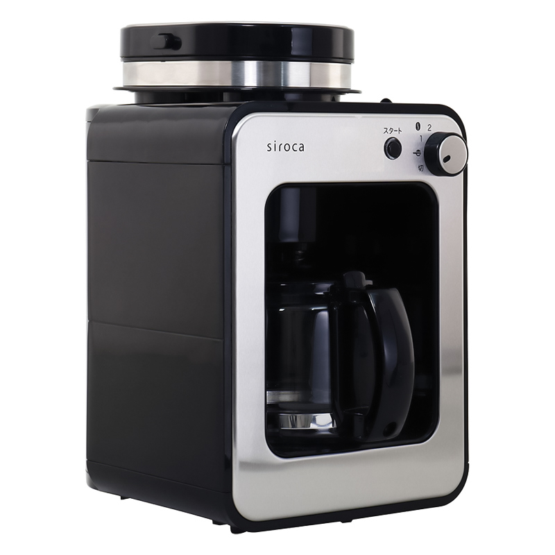 3月中旬頃入荷予定】全自動コーヒーメーカー シルバー SC-A211