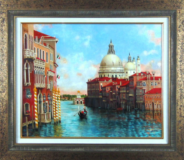 送料無料】絵画専門店munay（ムナイ）・イタリア風景画・志村好子