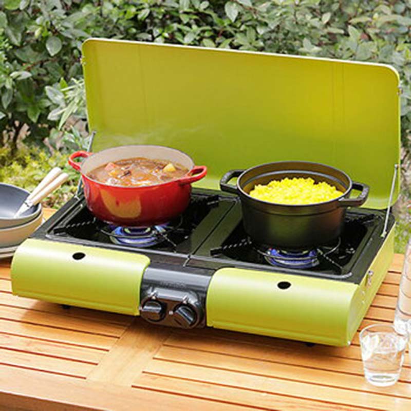 イワタニ フラットツイングリル】スタイリッシュなテーブルトップ型の