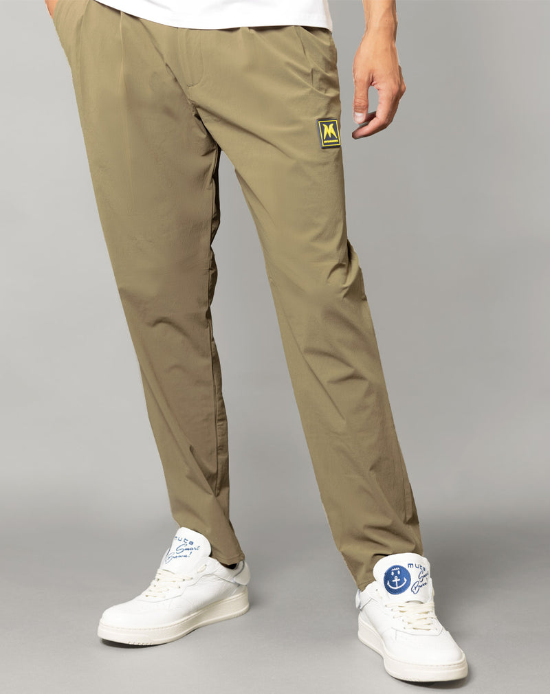 ストレッチナイロン タックワイドパンツ [全5色] – muta Online Store