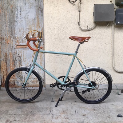 自転車 DIY】ビアンキ・ミニベロ7のフルカスタム完成!!