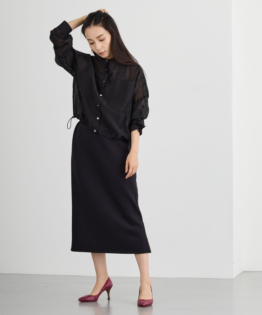 サイドZIPタイトスカート／ダンボールポンチ｜タイトスカート｜ニコル