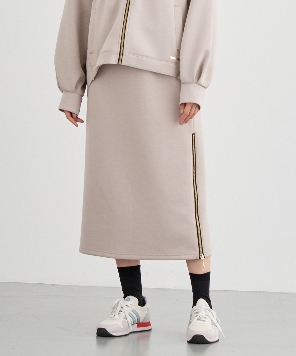 サイドZIPタイトスカート／ダンボールポンチ｜タイトスカート｜ニコル