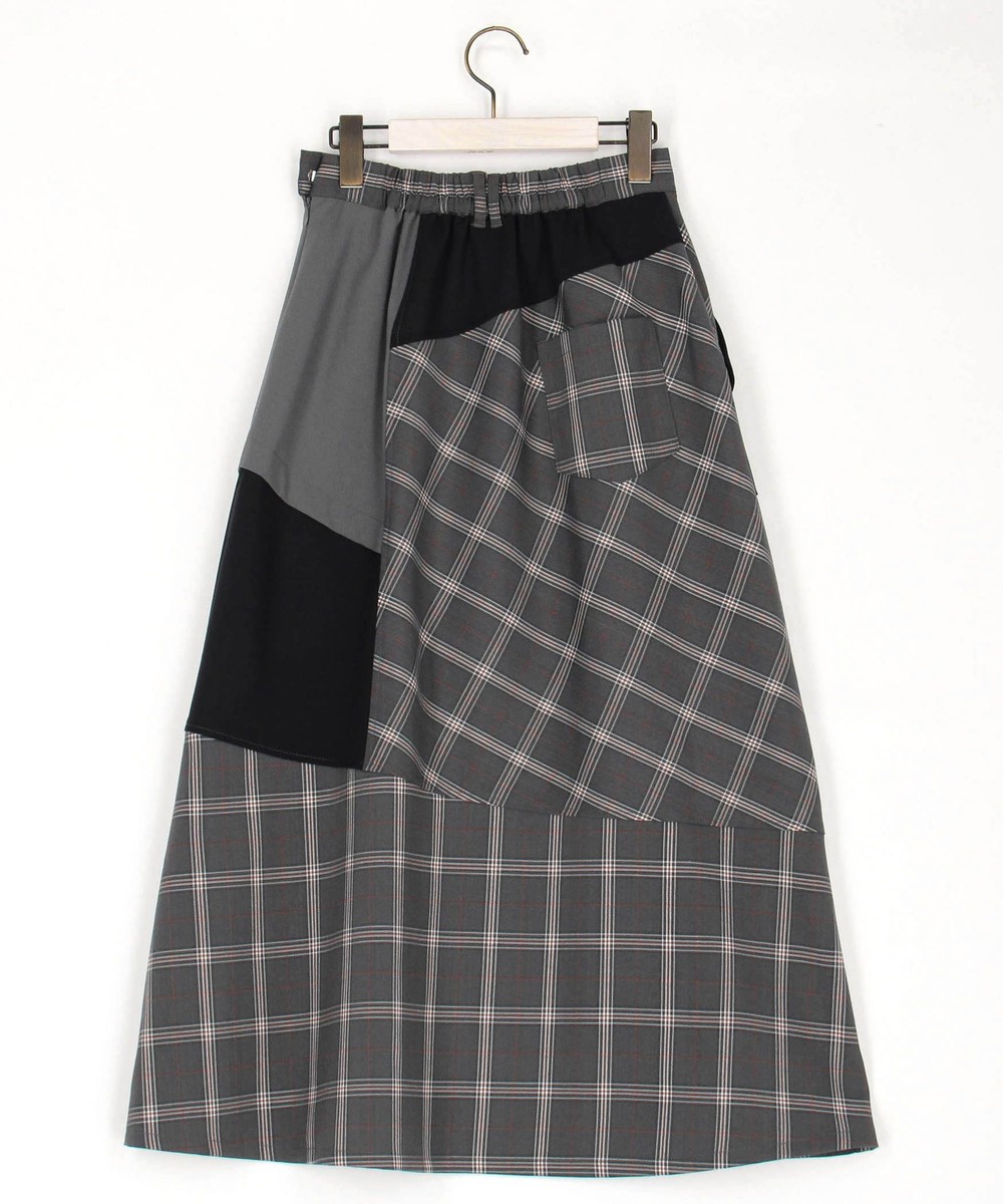 アシンメトリーバイカラースカート｜その他スカート｜ニコル公式通販