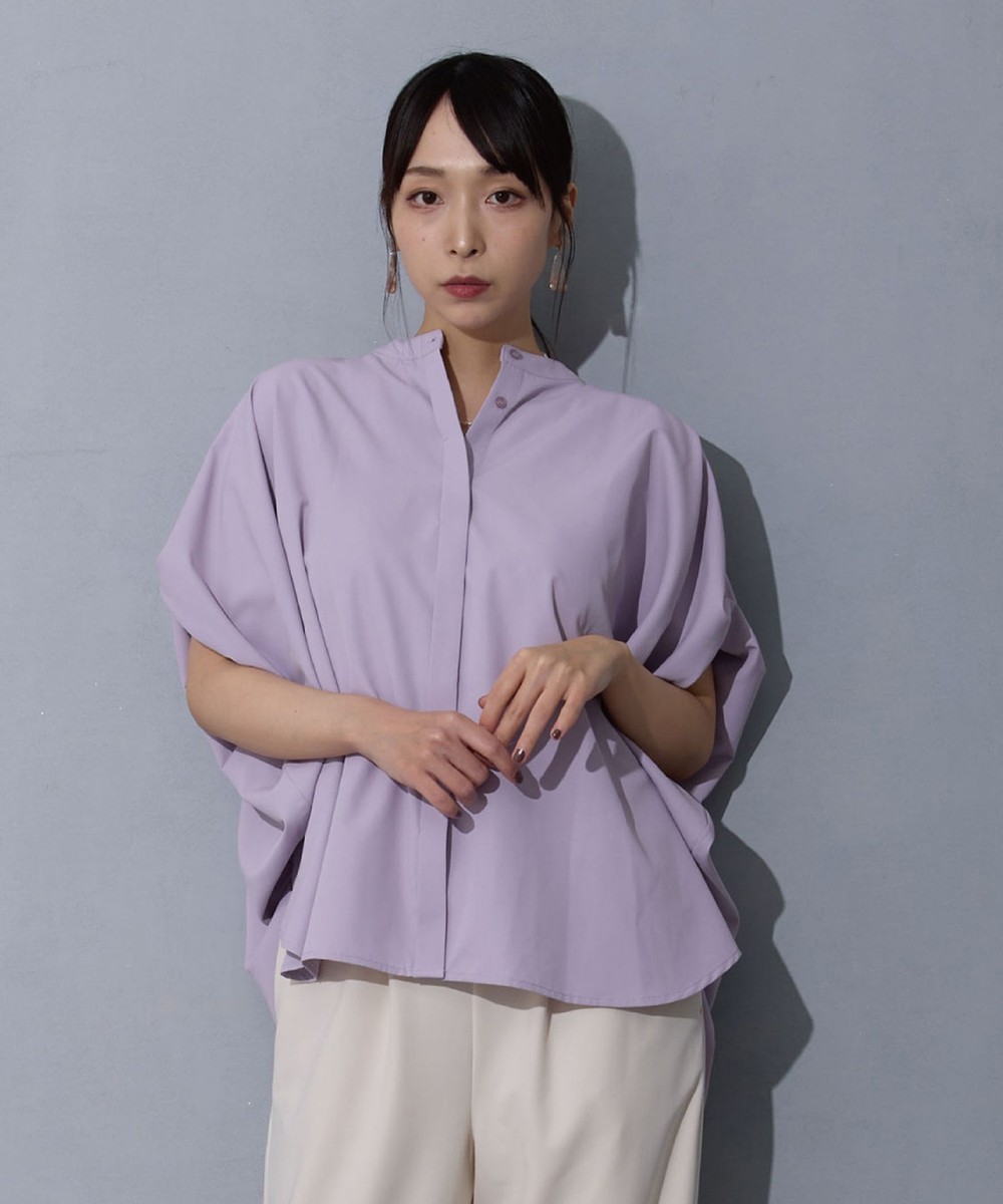 袖タックブラウス｜5分/7分袖｜ニコル公式通販サイト｜NICOLE ONLINE SHOP