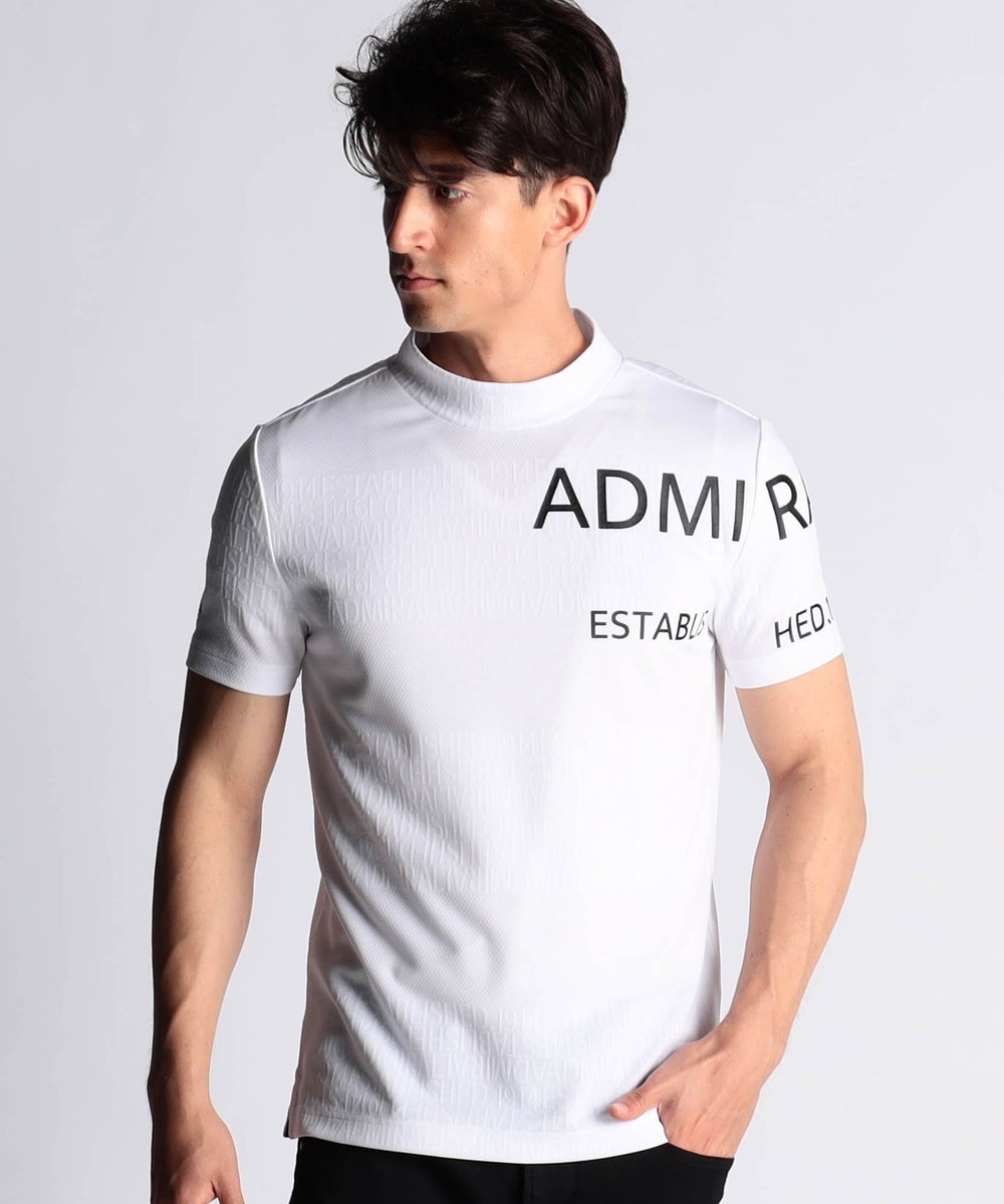 Admiral別注ロゴボ－ダ－ジャカ－ドモックネックシャツ｜カットソー