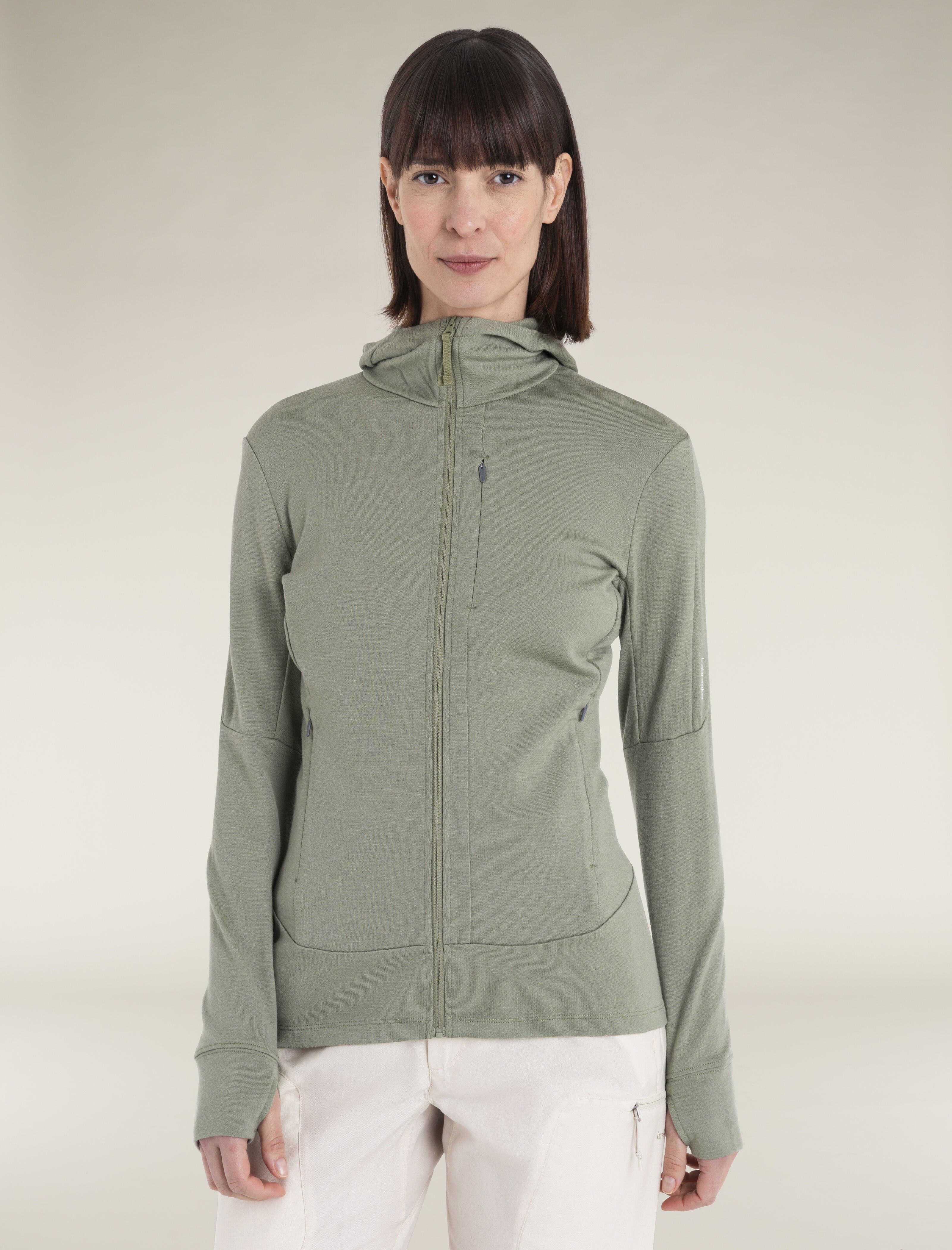 Women's Merino 260 Quantum Long Sleeve Zip Hoodie| icebreaker