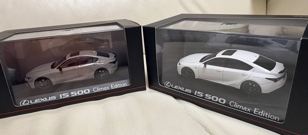 京商 LEXUS IS500 ”Climax Edition” 2台納車！: のんびりなまけにっき2
