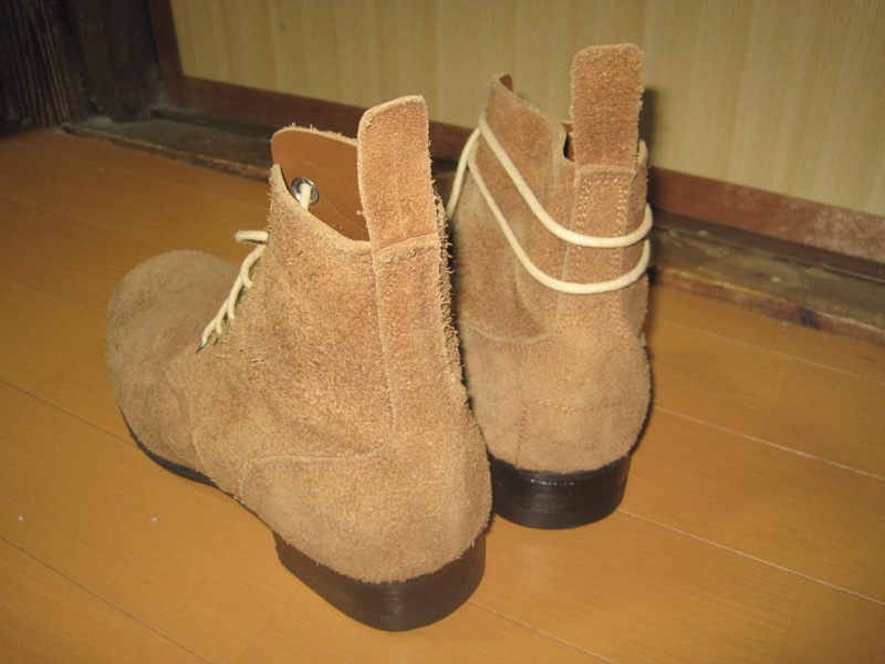 日本陸軍 昭五式編上靴・アップデート (中田商店製・複製品)│ナナシ