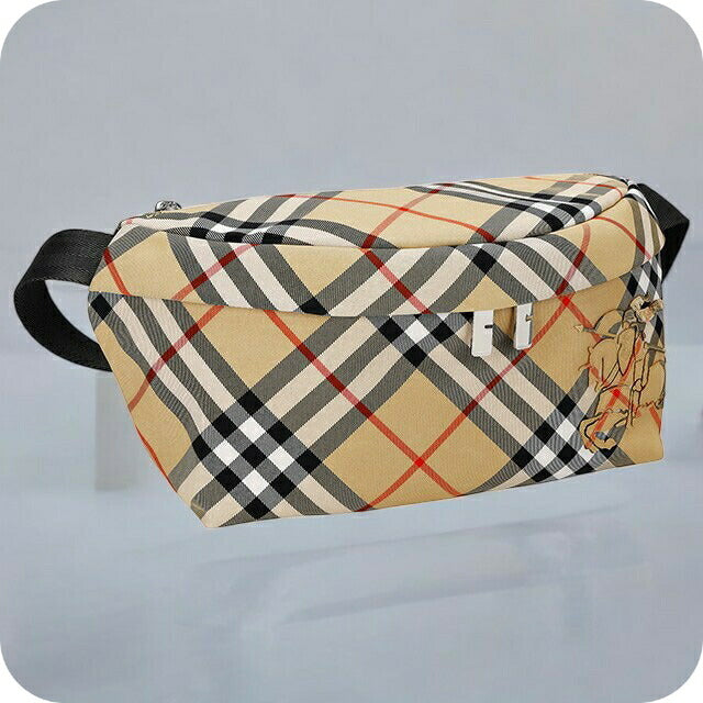 バ−バリ− ボディバッグ メンズ ブランド BURBERRY 8091780 ベージュ