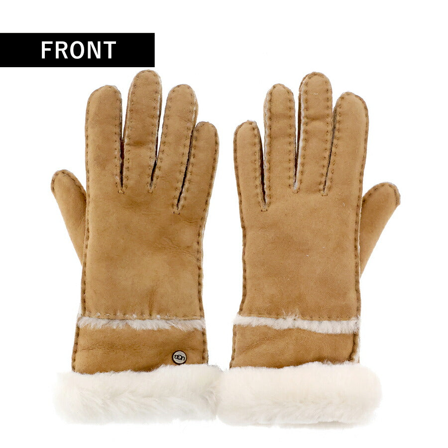 アグ 手袋 レディース ブランド UGG SHEEPSKIN SEAMED GLOVE Mサイズ