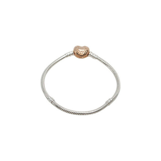 パンドラ PANDORA PANDORA Moments Heart & Snake Chain Bracelet